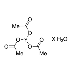 Yttrium(III) acetate Chemical Structure